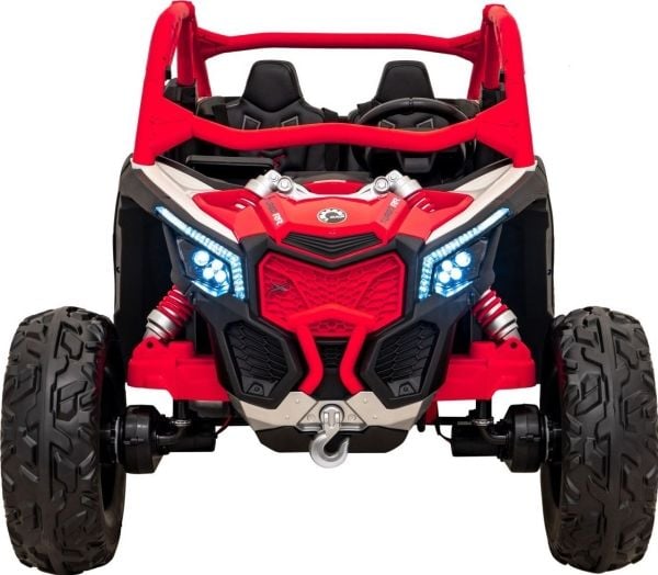 leker til salgs CAN-AM Maverick 3 Turbo RR Rød 4x200W 24V DK-CA001