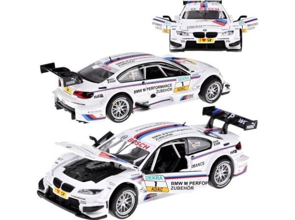 Jokomisiada bil i metall sportmodell BMW M3 DTM 1:32 lyder lys ZA4608