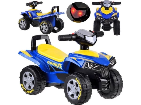 Jokomisiada kjøretøy Quad Goodyear med lyd og lys ZA4988