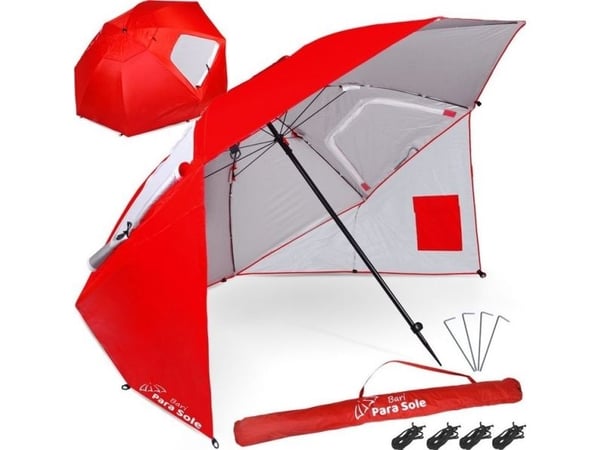 Jokomisiada strandparaply Bari, solbeskyttelse UPF 50+ SP0784