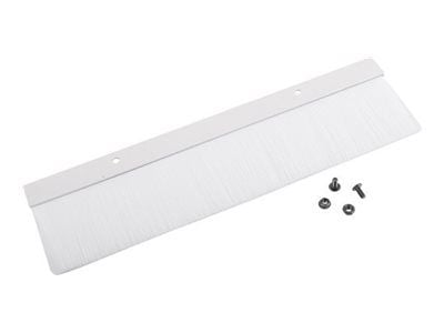 Lanberg - Rackkabeladgangspanel med børste - takmonterbar, gulvmonterbar - grå, RAL 7035 - 19"