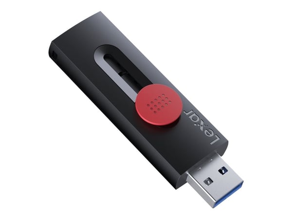 Lexar JumpDrive D300 - USB-flashstasjon - 64 GB - USB 3.2 Gen 1 / USB-C - svart