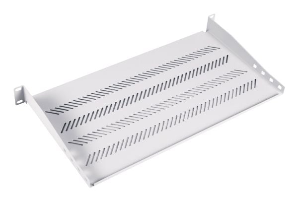 KatLink TN-19-250-1U-GY - Rack-hylle - RAL 7035, grå - 1U - 19"