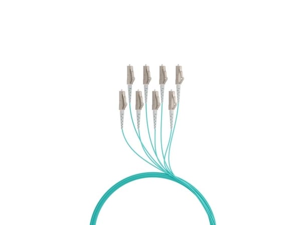 EFB Elektronik O8322S130OM3, 130 m, U-DQ(ZN) BH, OM3, 8x LC, 8x LC