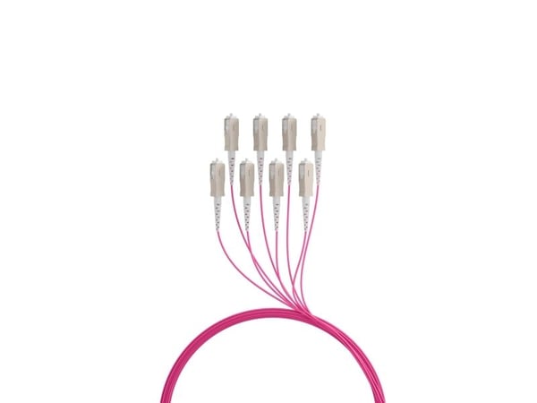 EFB Elektronik O8321S170OM4, 170 m, U-DQ(ZN) BH, OM4, 8x SC, 8x SC