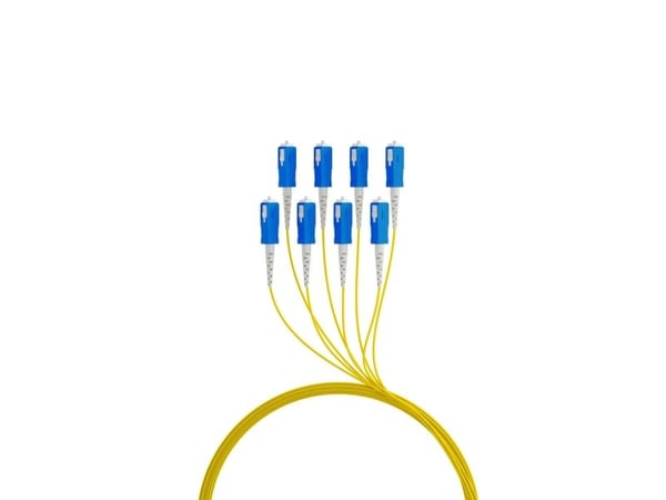 EFB Elektronik O8321S140OS2, 140 m, U-DQ(ZN) BH, OS2, 8x SC, 8x SC