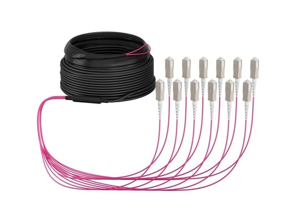 EFB Elektronik O8341S10OM4, 10 m, U-DQ(ZN) BH, OM4, 12x SC, 12x SC
