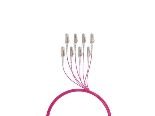 EFB Elektronik Trunkkabel U-DQ ZN BH OM4 8G 1x8 LC-LC 60m Dca LSZH - Kaapeli - 60 m (O8322S60OM4)