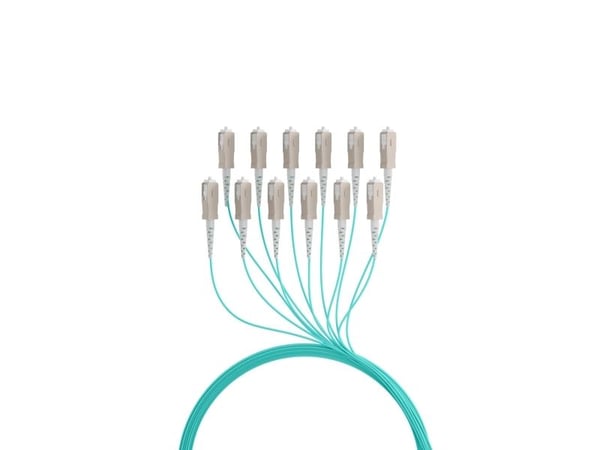 EFB Elektronik O8341S110OM3, 110 m, U-DQ(ZN) BH, OM3, 12x SC, 12x SC