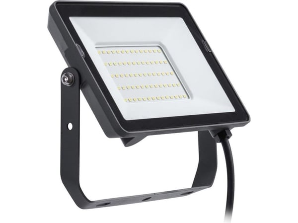 Philips Flomlys, Svart, IP65, Metall, I, U-brakett, 50 W