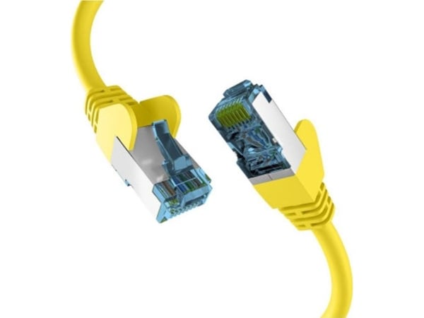 EFB RJ45 PATCH KAAPELI CAT7 ROUGH KAAPELI KELTAINEN 25m