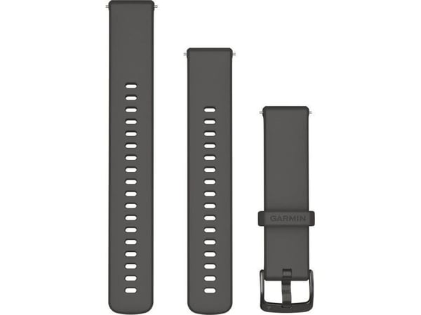 Garmin Acc, Venu 3S, 18 mm rem, steingrå + skifer, WW/Asien (010-13256-00)