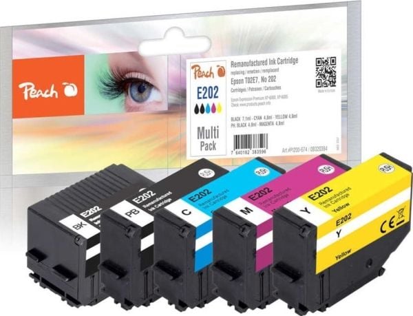 Persikka Patrone Epson Nr.202 MultiPack REM,KOM