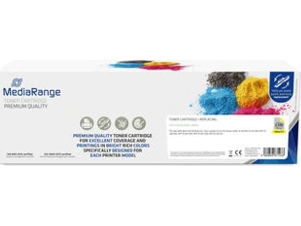 MediaRange toner HP for CF542X/203X med chip gul