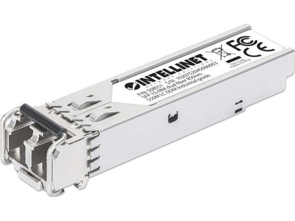 Intellinet 508551, Fiber optisk, 1000 Mbit/s, SFP, LC, 50/125,62.5/125 µm, SX