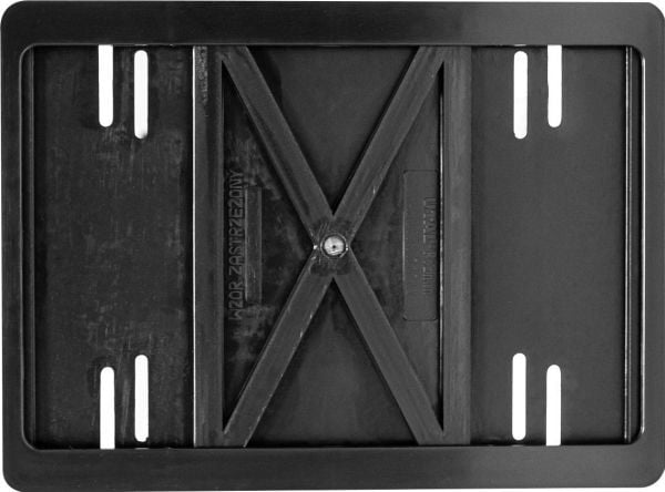 AMiO dobbelt nummerskilt-ramme amio-02994
