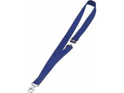 Tekstilhalsbånd Durable 20 mm blå keyhanger