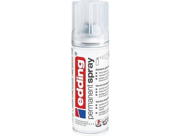 Spray Edding® 200 ml permanent klar højglans lak