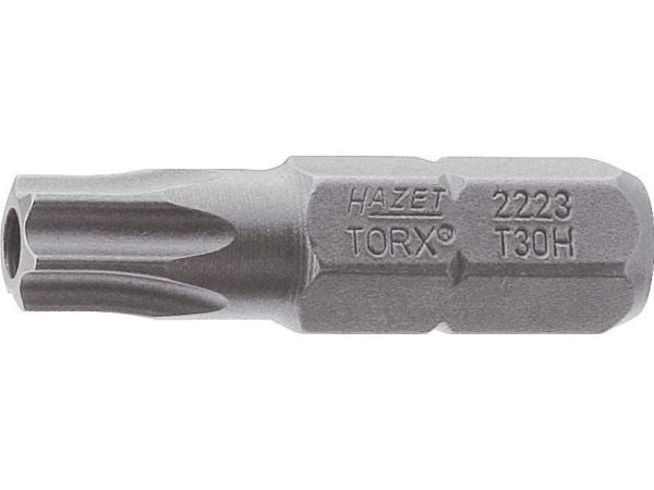 Hazet 2223-T8H Torx-bit TR 8 kvalitetsstål 6,3 1 stk