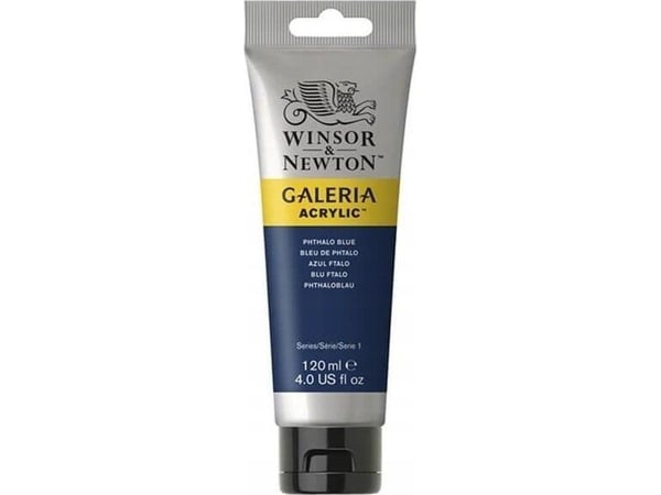 Winsor & Newton Galeria Acrylic, 120 ml, Blå, Rør