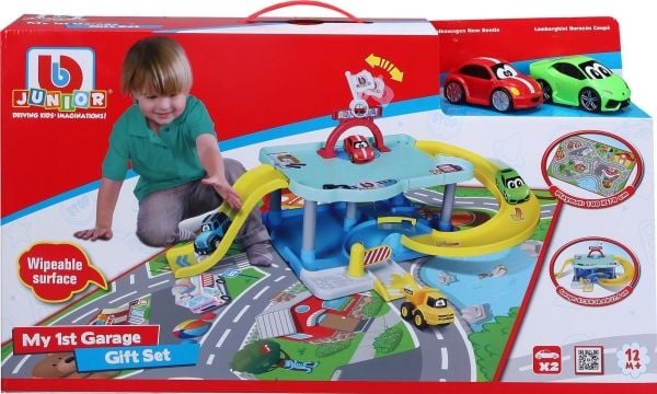 Amo Toys BB JUNIOR žaidimų komplektas My 1st Garage Gift Set, 16-88613 Amo Toys BB JUNIOR žaidimų komplektas My 1st Garage Gift Set, 16-88613