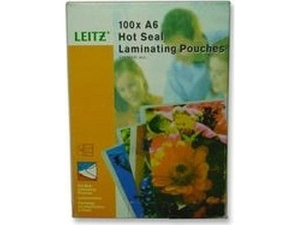 Lamineringslomme A6 Leitz 125 micron - (100 stk.)
