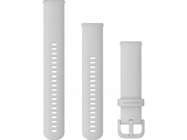 Garmin Acc, vivomove Trend, 20 mm, silikon, tåkegrå, WW/ASIA (010-12924-86)