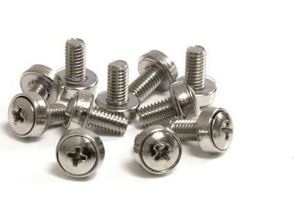 StarTech.com CABSCREWSM6, Ruuvi, Hopea, 50 kpl, 218 g