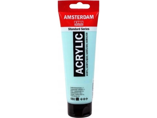 Artequipment Amsterdam Standard Series Akrylrør Turkis Grønt Lys 660