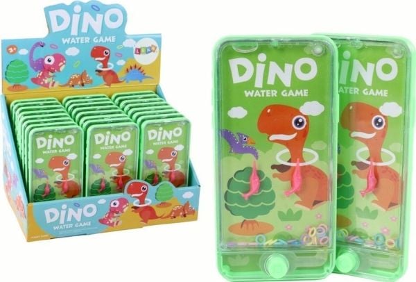 LeanToys vattenspelet Dinozauur grön vändbar/lek