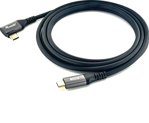 Varustus USB Kabel 2.0 C -> C wink. St/St 3.00m 5A 480Mbps sw