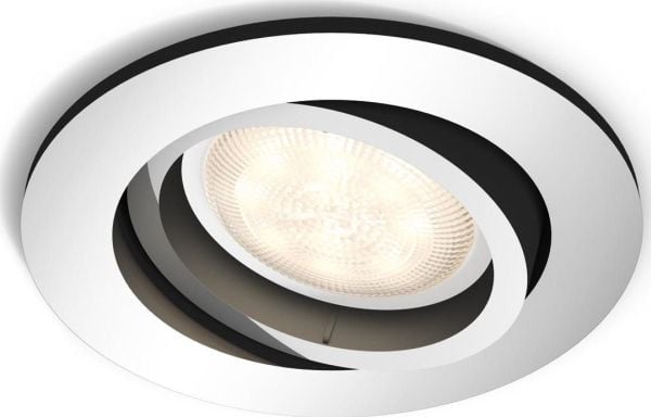 Philips myLiving Innfelt spot, Innsunket spotlight, Ikke-utskiftbare pærer, 1 ampuller, LED, 500 lm, Brun