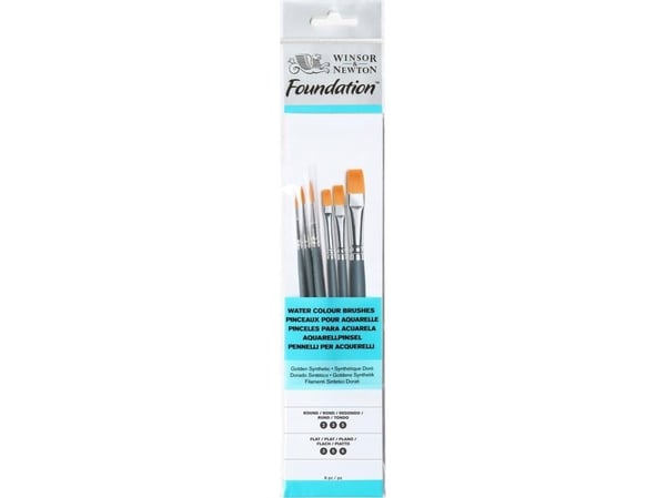 Winsor & Newton 5295015, Sivellinsetti, Sekalainen, Synteettinen, 6 kpl