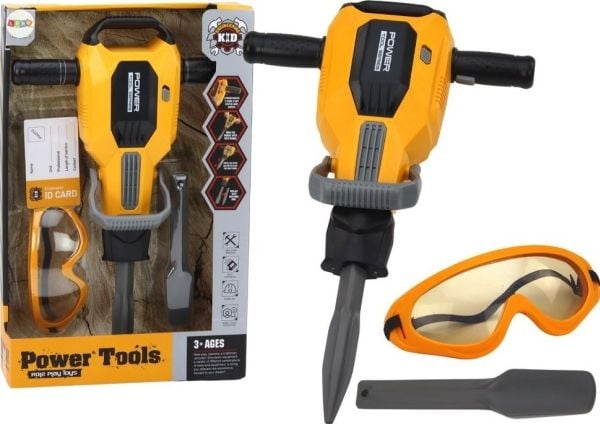 LeanToys Toy Air Hammer Utskiftbare hodebriller Gul LeanToys Toy Air Hammer Utskiftbare hodebriller Gul