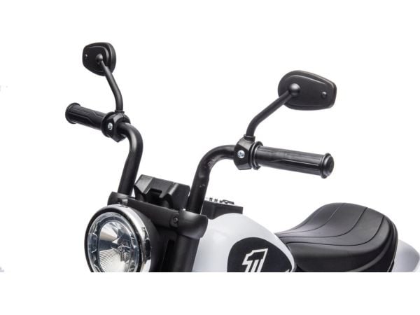 TRITON elbil for barn opp til 4 år Chopper FASTER hvit