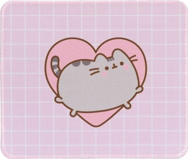 Pusheen plysj gulvmassasje/teppefigur fra «Moments Collection» (23 x 19 cm)