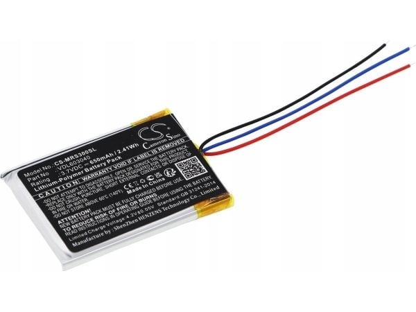 Cameron Sino batteri Vdl603040 til Marshall Mid Major II/III Bluetooth Monitor/CS-MRS300SL