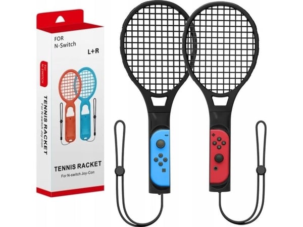 JYS 2x Rakieta Tenis Na Joy-con Joycon Do Nintendo Switch Oled / Mario Tennis / Jys