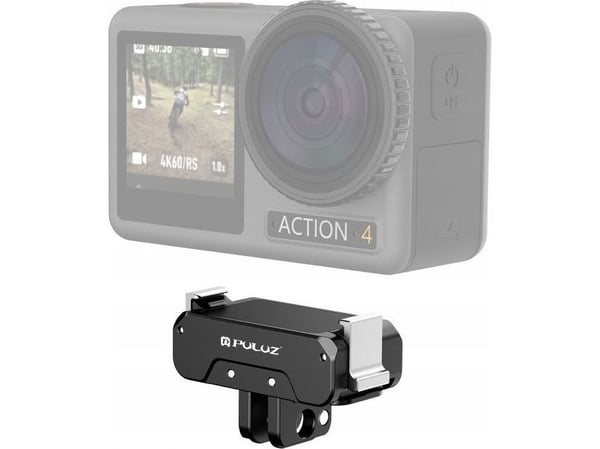 Puluz Adapter Holder Feste For 1/4" + Gopro System For DJI Osmo Action 4 / 3 / Pu995b