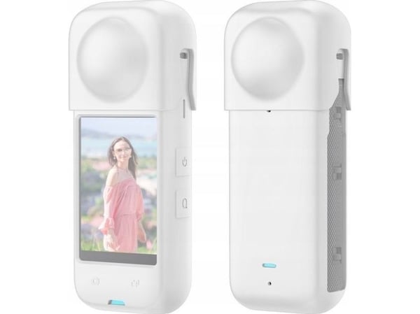Puluz objektivdeksel for Insta360 X4 / X4 / Pu985w + silikondeksel