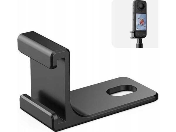 Puluz adapterfeste med 1/4" gjenger for Insta360 X4 / X3 / One X2 (Pu983b)