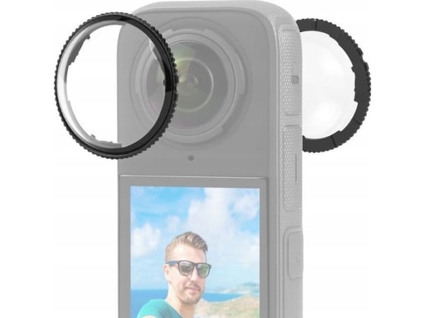 Oslon 2x beskyttelse for SzkLo/objektiv til Insta360 X4 / X 4