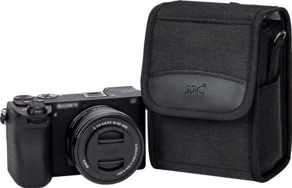 JJC etui til Canon EOS M5/M50/M10 og Nikon Z30/Z50, Sony Ricoh Fujifilm / Oc-fx1, svart