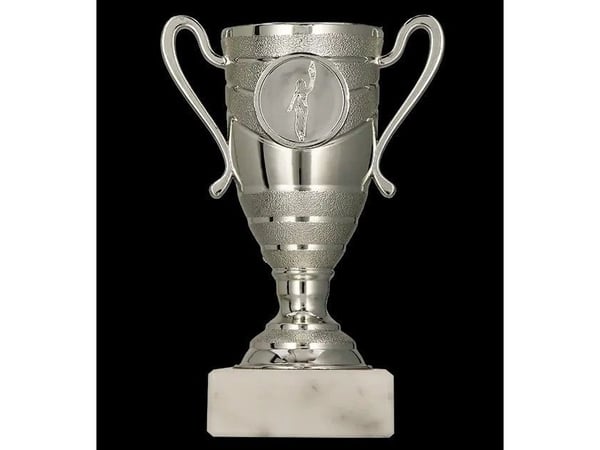 Victoria Sport plastpokal sølv T-M