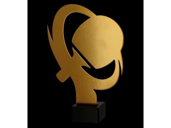 Victoria Sport Metallinen pokaali marmorisella jalustalla - Pöytätennis - mailat + pallo Victoria Sport Metallinen pokaali marmorisella jalustalla - Pöytätennis - mailat + pallo