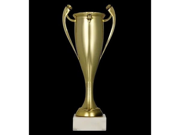 Victoria Sport pokal i plast gull T-M