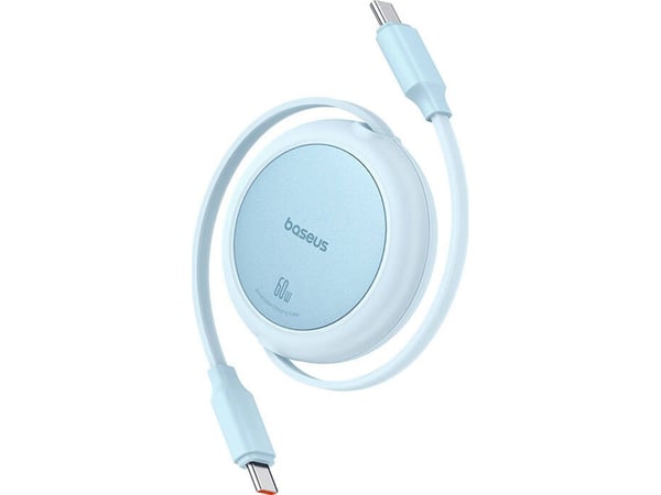Baseus Free2Pull, 1 m, USB C, USB C, 0,48 Gbit/s, Blå