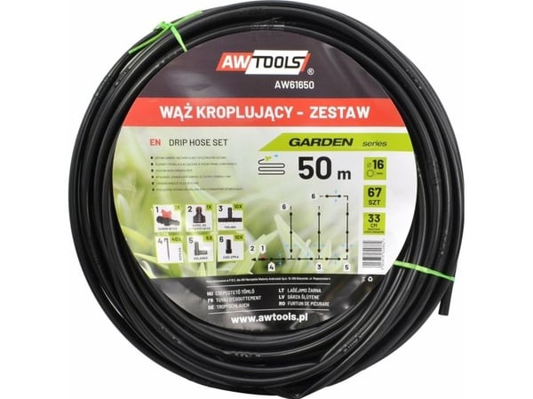 AWTools AW-vesiletku 50 m