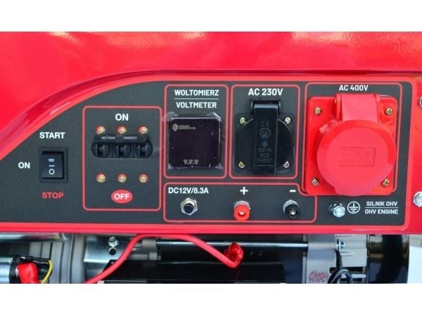 AW-Tools AWTOOLS bensingenerator 5,0kW 230/400V Black LINE AW-Tools AWTOOLS bensingenerator 5,0kW 230/400V Black LINE
