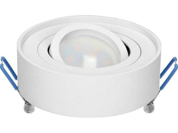 Orno SORMUS R koristeellinen kehys valonheittimelle, MR16/GU10 max 50W, säädettävä, pyöreä, valkoinen